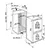 Liebherr ICNe5103 Built in NoFrost Fridge Freezer